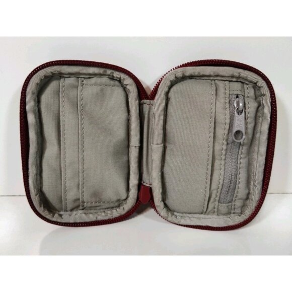 Fjallraven Kanken Card Wallet Ox Red Zip Closure 4.5x3.5 Coin - Picture 3 of 3